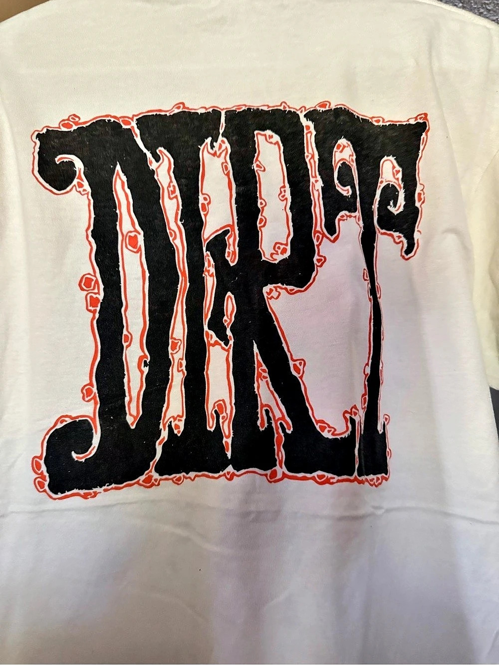 Alice in Chains Dirt Graphic Tee Off White Size Large - Picture 4 of 5